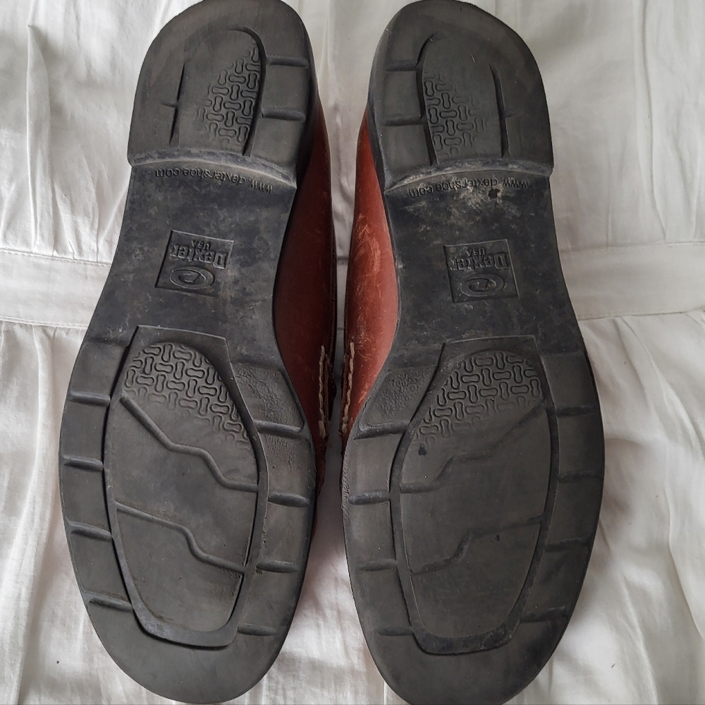 Dexter Brown Leather Tassel Loafers - Picture 5 of 9